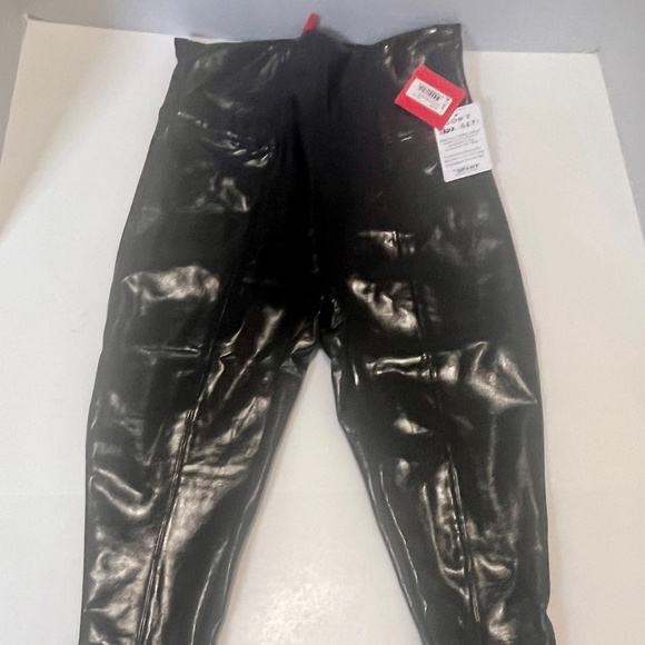 Spanx new with tags high gloss faux leather leggings - Picture 1 of 6